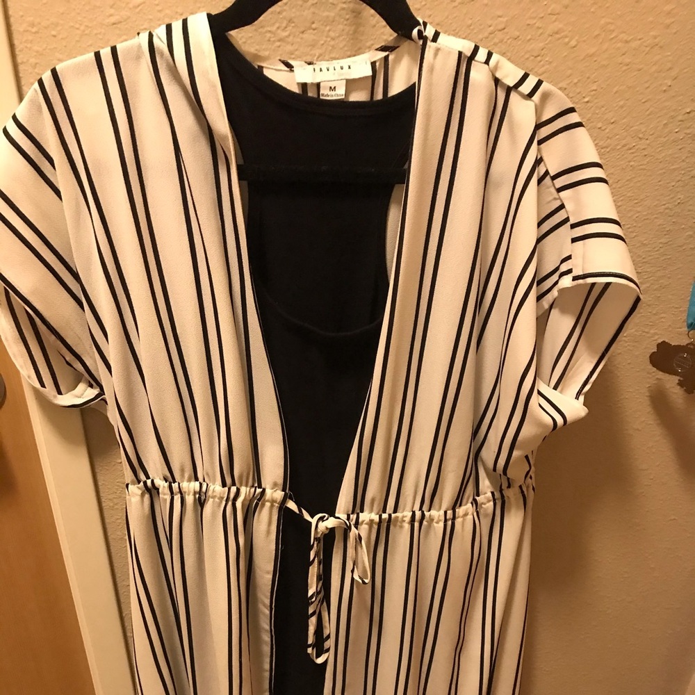 Dress cover that ties in front